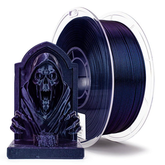 3D Craft Chameleon Series PLA Filament 1.75mm 1kg/2.2lb Spool , Abyss Blue Luster