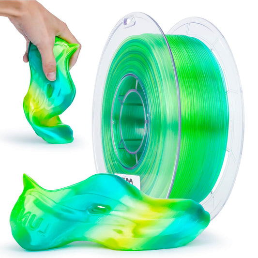 3D Craft Shore 95A Hardness TPU Filament 1.75mm, Flex Lime