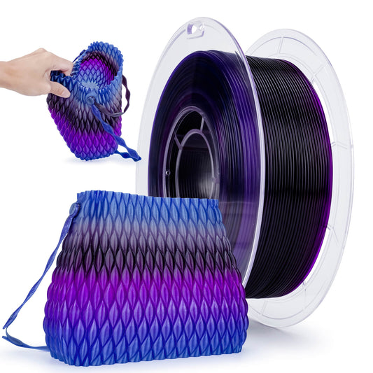 3D Craft Shore 95A Hardness TPU Filament 1.75mm, Flex Nightsky