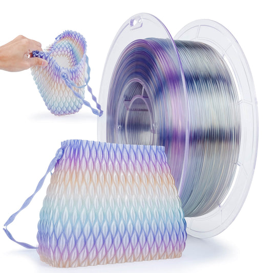 3D Craft Shore 95A Hardness TPU Filament 1.75mm, Flex Opal