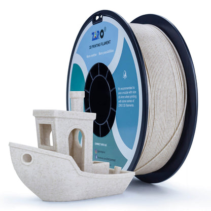 3D Craft Stone PLA Filament 1.75mm, Straw