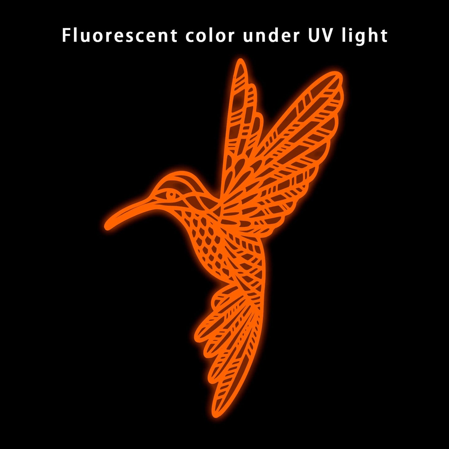 3D Craft Fluorescence PLA Filament 1.75mm, Fluo Orange