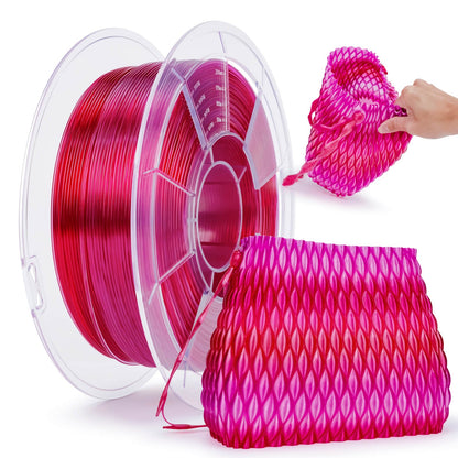 3D Craft Shore 95A Hardness TPU Filament 1.75mm, Flex Fushsia