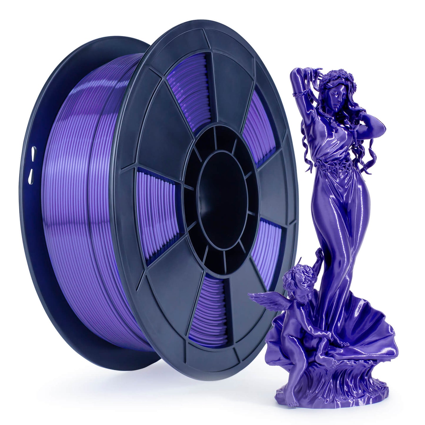 3D Craft Silk PLA Filament 1.75mm, Blue