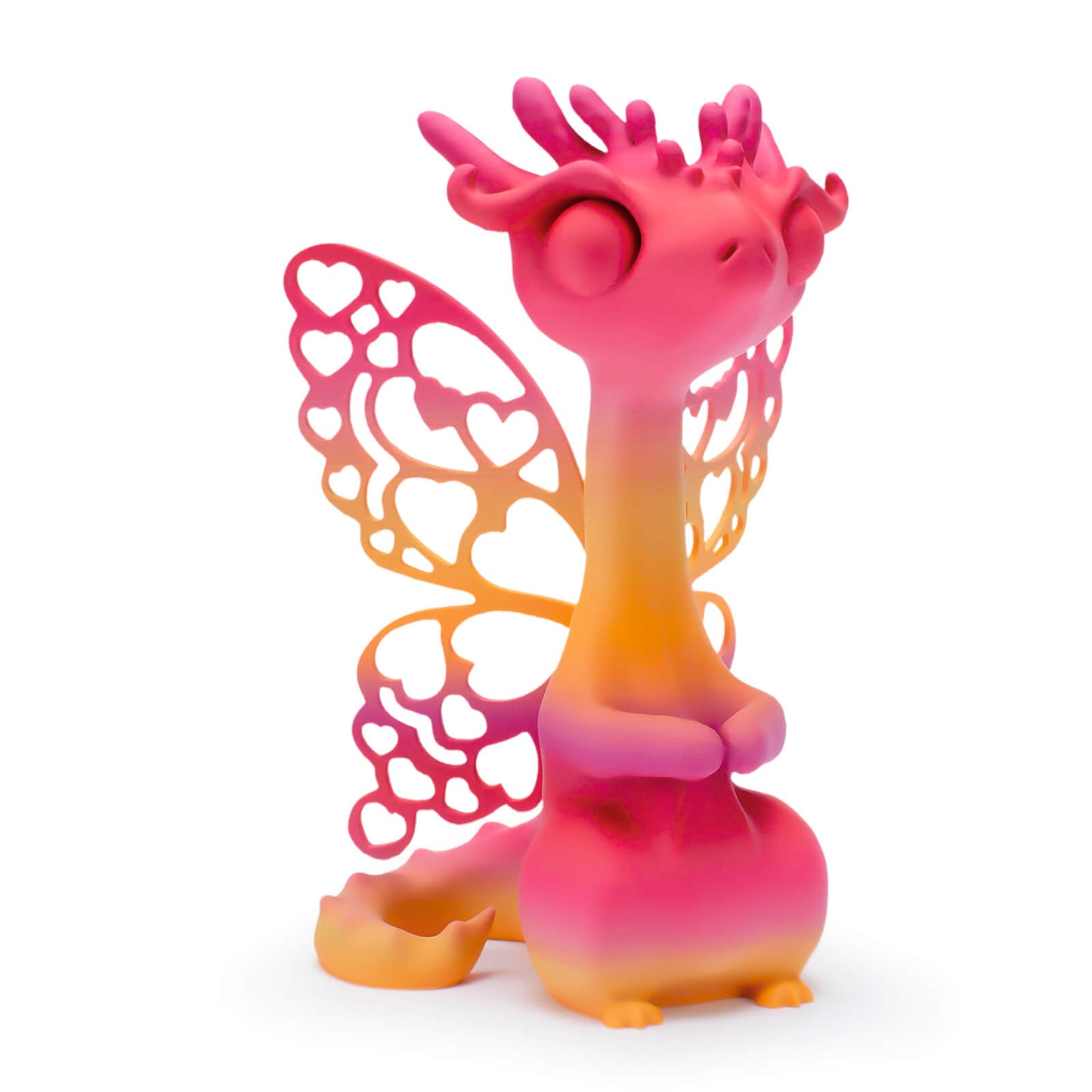 3D Craft Fast Gradient Matte PLA Filament 1.75mm, Peachy Sunrise