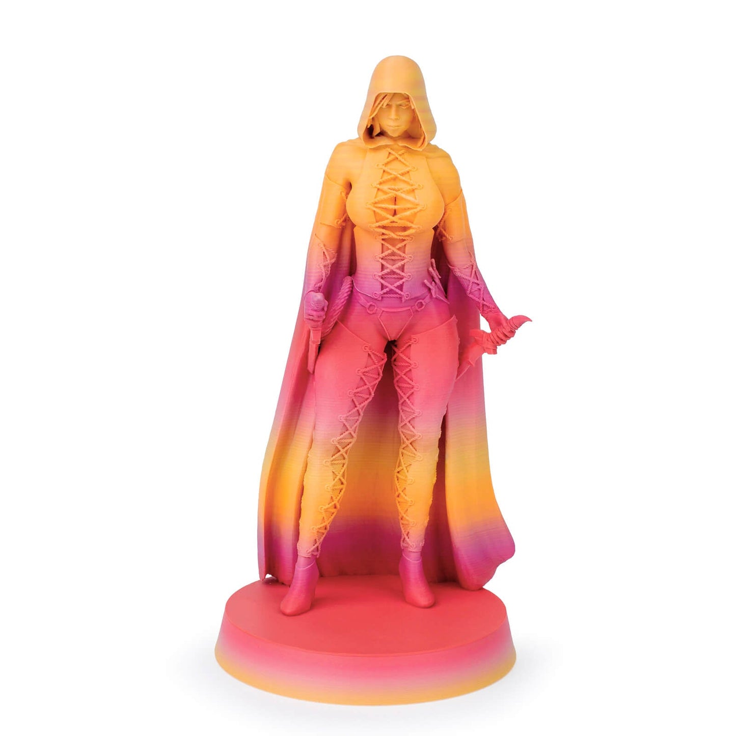 3D Craft Fast Gradient Matte PLA Filament 1.75mm, Peachy Sunrise