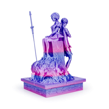 3D Craft Fast Gradient Silk PLA Filament 1.75mm, Personality Series- Romantic