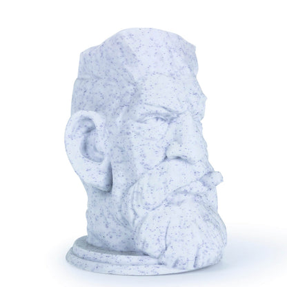 3D Craft Stone PLA Filament 1.75mm, Blue and White