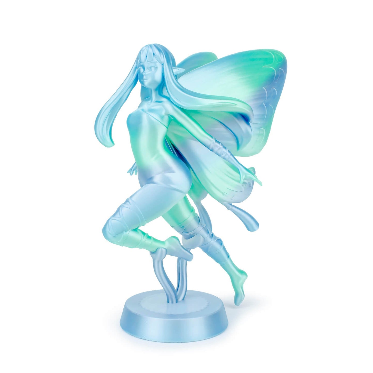 3D Craft Fast Gradient Silk PLA Filament 1.75mm, Personality Series-Pure