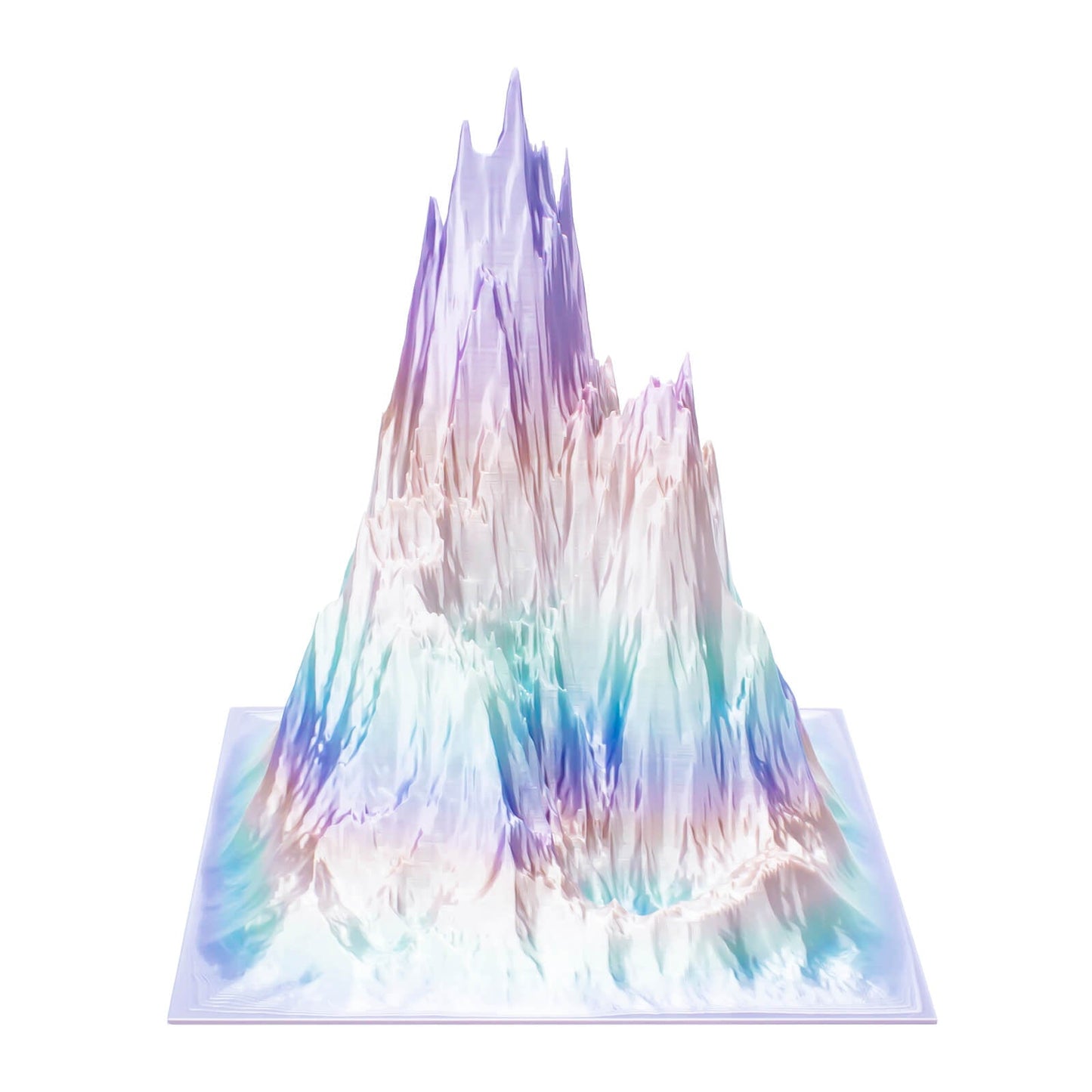 3D Craft Fast Gradient Silk PLA Filament 1.75mm, Pastel Pearl