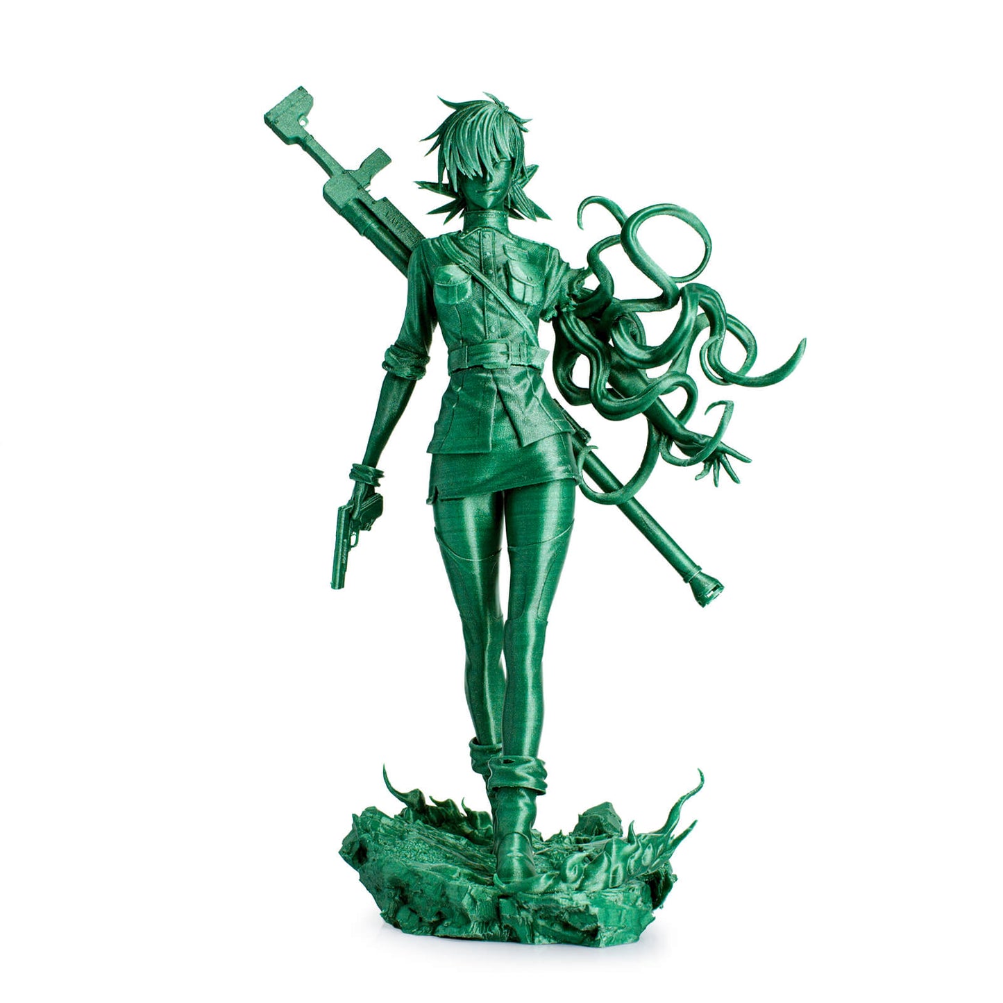 3D Craft Glitter Diamond  PLA Filament 1.75mm, Green