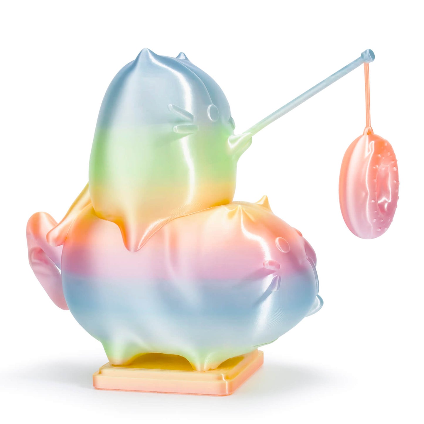 3D Craft Fast Gradient Silk PLA Filament 1.75mm, Candy