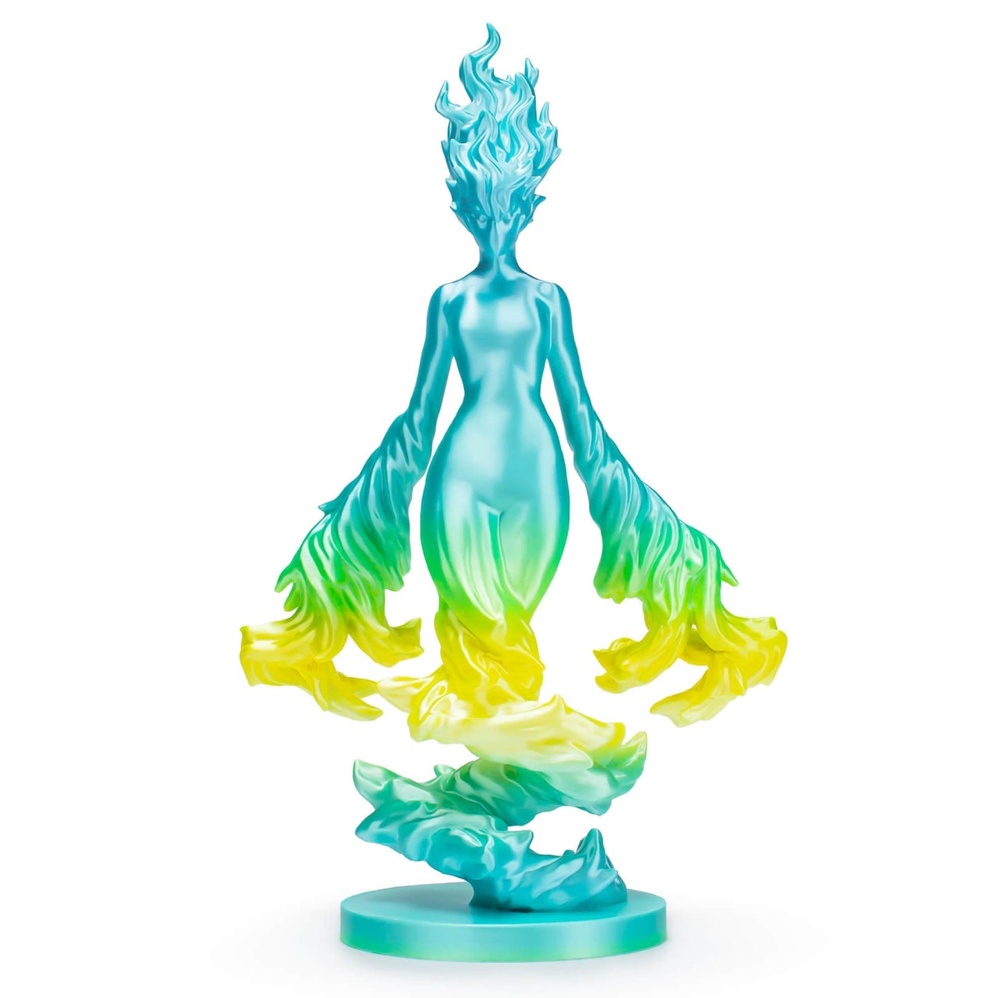 3D Craft Fast Gradient Silk PLA Filament 1.75mm, Lemon Shimmer