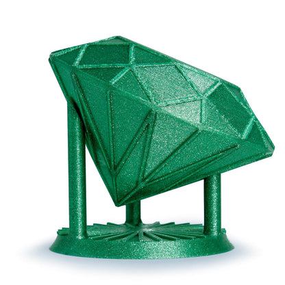 3D Craft Glitter Diamond  PLA Filament 1.75mm, Green