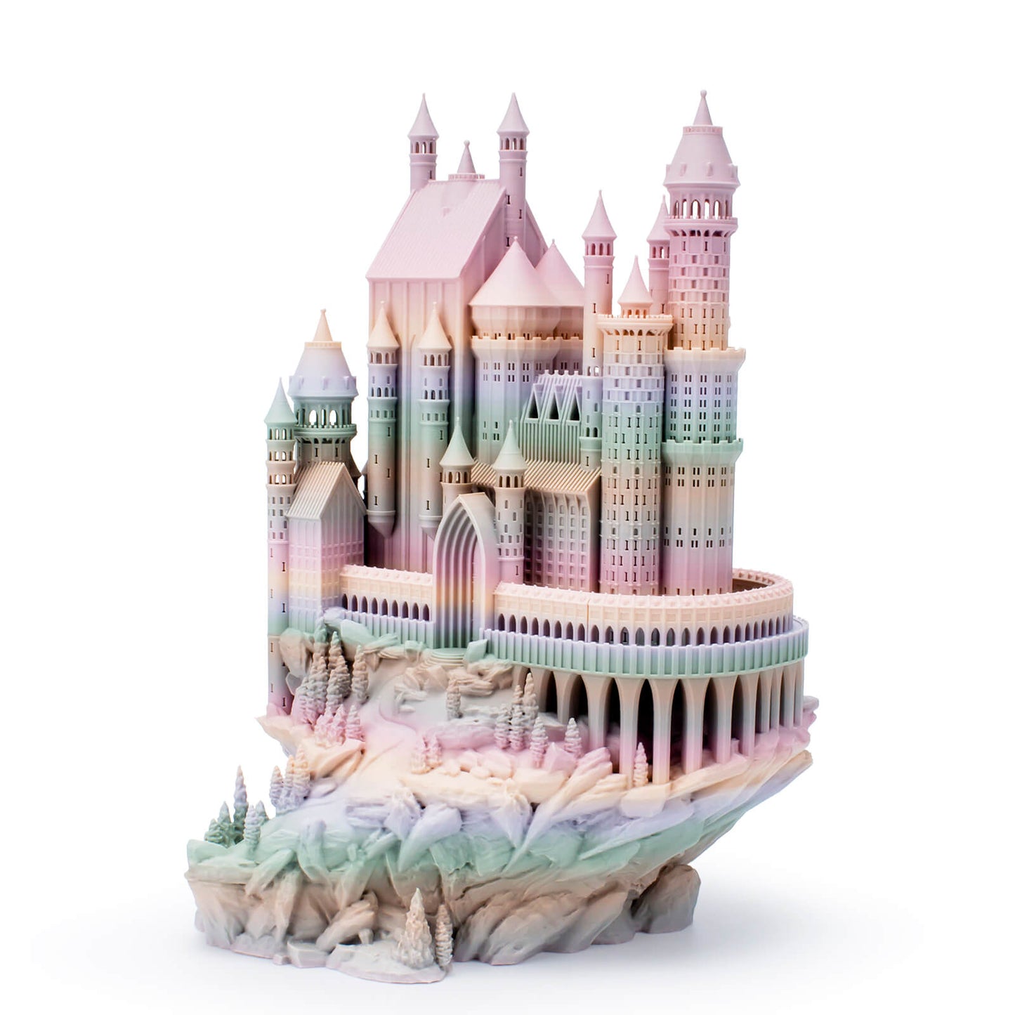 3D Craft Fast Gradient Matte PLA Filament 1.75mm, Morandi