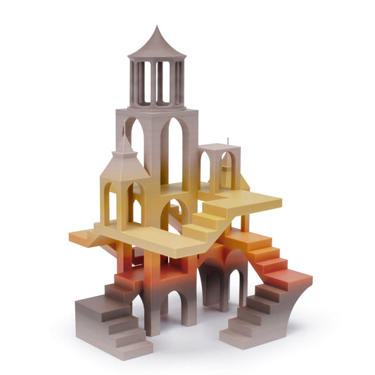 3D Craft Fast Gradient Matte PLA Filament 1.75mm, Castle Brick