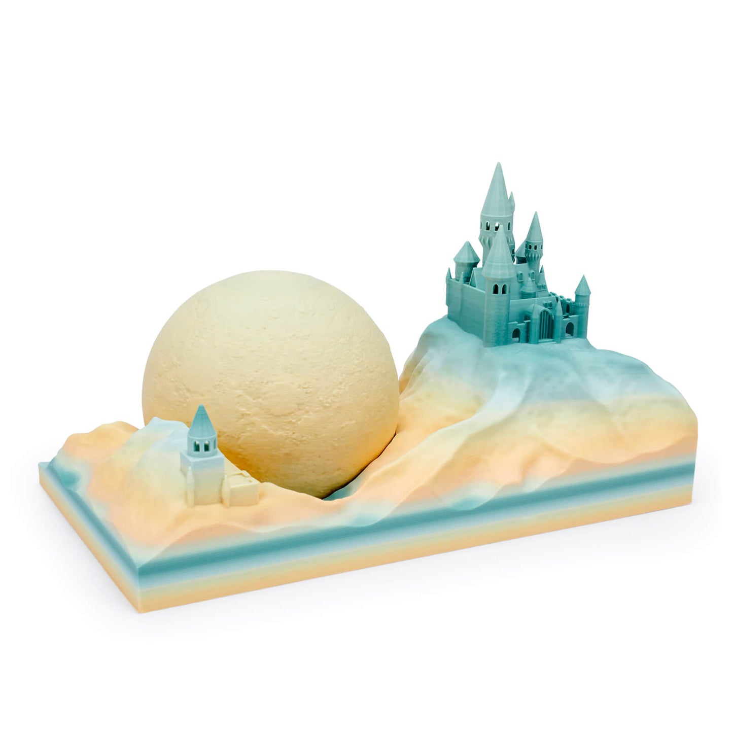 3D Craft Fast Gradient Matte PLA Filament 1.75mm, Cool Daybreak