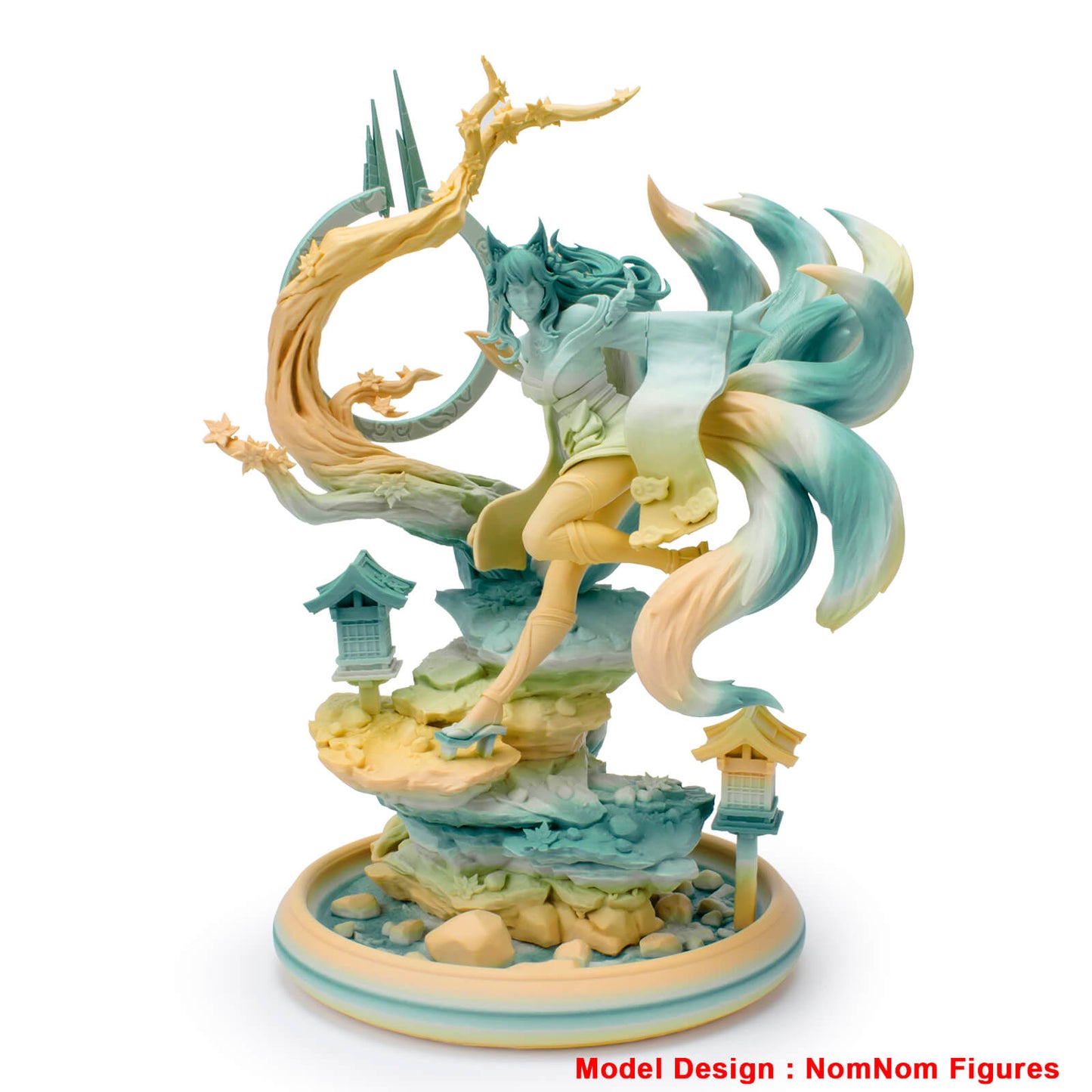 3D Craft Fast Gradient Matte PLA Filament 1.75mm, Cool Daybreak