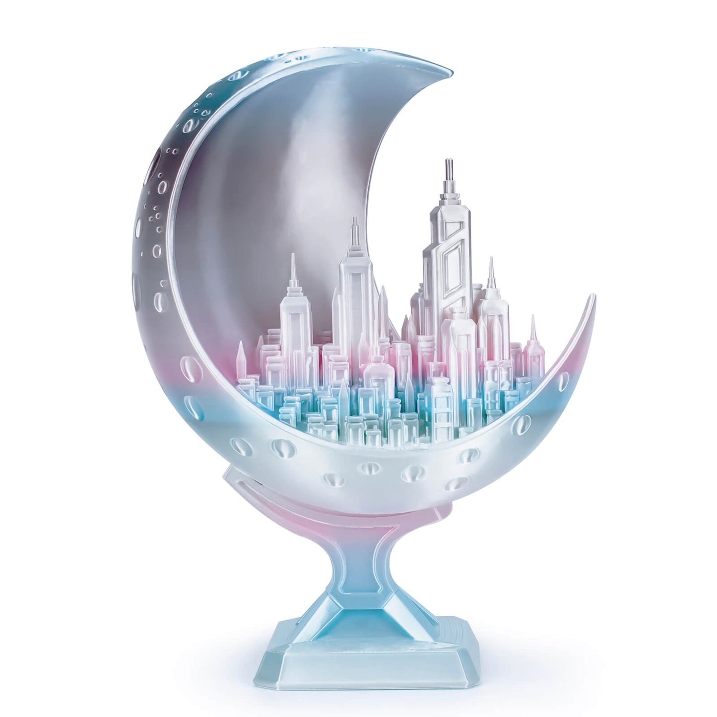 3D Craft Fast Gradient Silk PLA Filament 1.75mm, Lunar Bloom