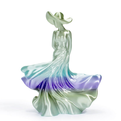 3D Craft Fast Gradient Silk PLA Filament 1.75mm, Steel Violet