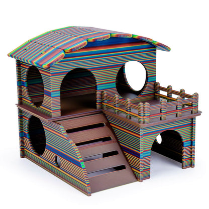 3D Craft  Stripes Matte PLA Fast Color Change Filament 1.75mm 1kg/2.2lb Spool , Carnival Stripes