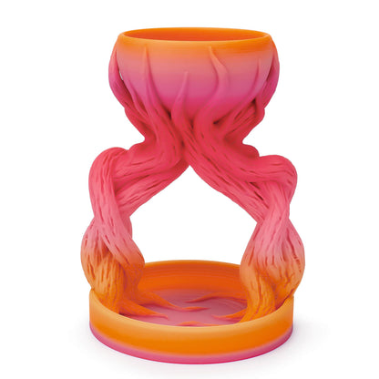 3D Craft Fast Gradient Matte PLA Filament 1.75mm, Peachy Sunrise