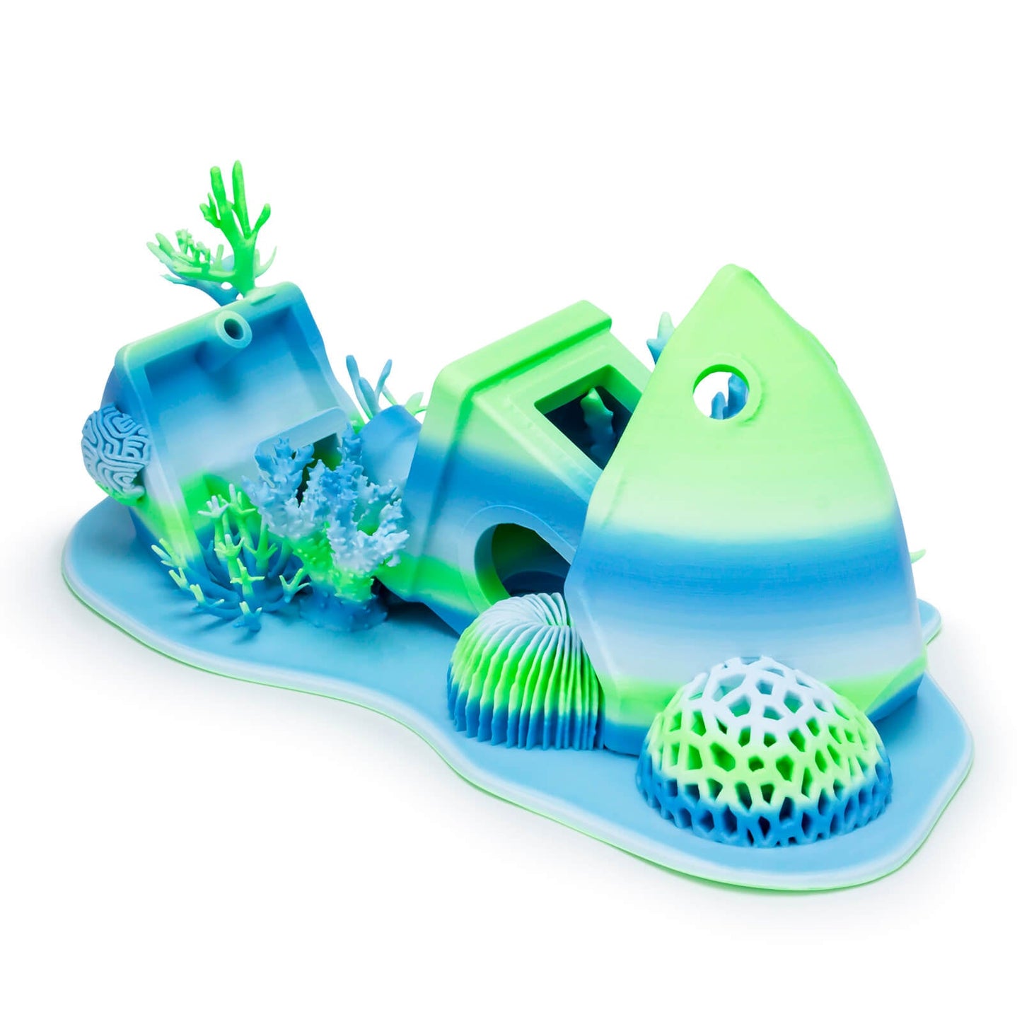 3D Craft Fast Gradient Matte PLA Filament 1.75mm, Ocean