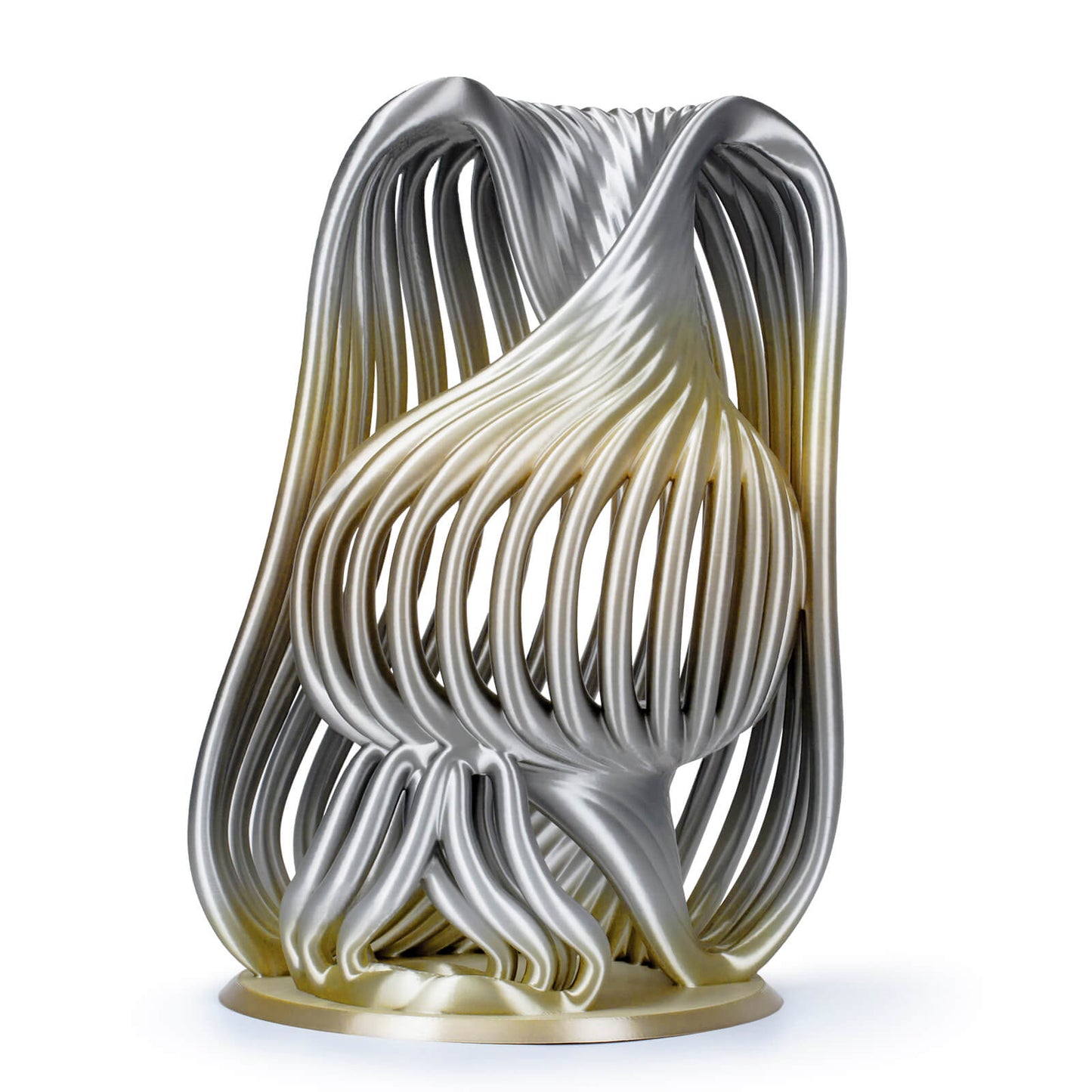 3D Craft Fast Gradient Silk PLA Filament 1.75mm, Champagne Sheen