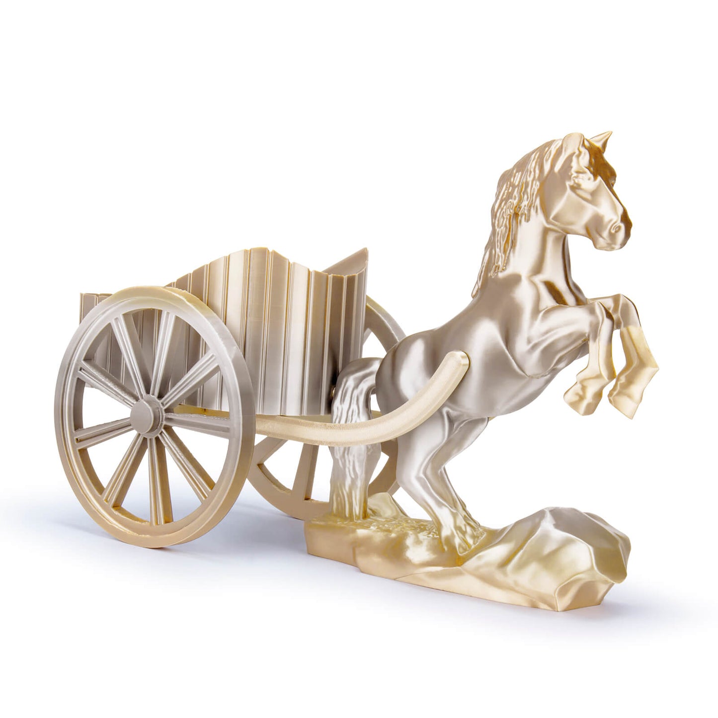 3D Craft Fast Gradient Silk PLA Filament 1.75mm, Champagne Sheen