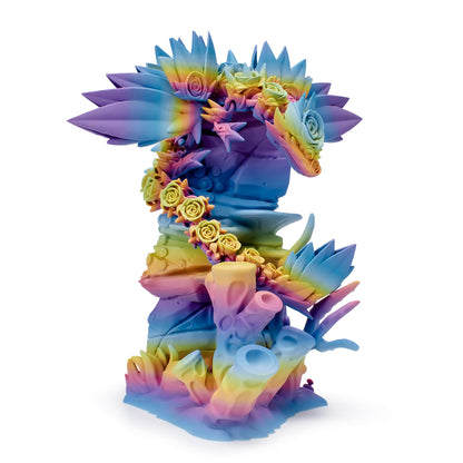 3D Craft Fast Gradient Matte PLA Filament 1.75mm, Vibrant Coral