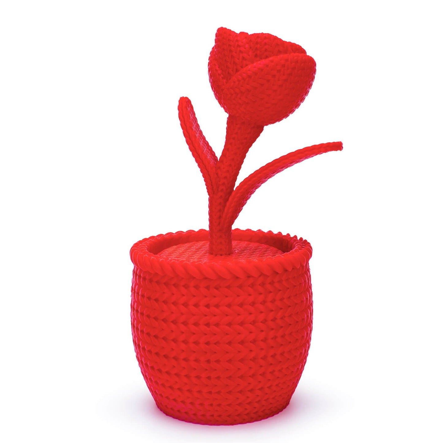 3D Craft Fluorescence PLA Filament 1.75mm, Fluo Red