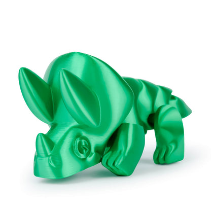 3D Craft Silk PLA Filament 1.75mm, Christmas Green