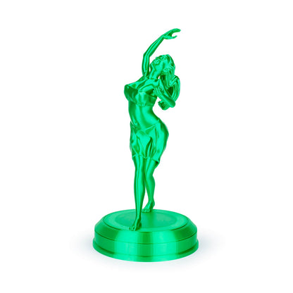 3D Craft Silk PLA Filament 1.75mm, Christmas Green
