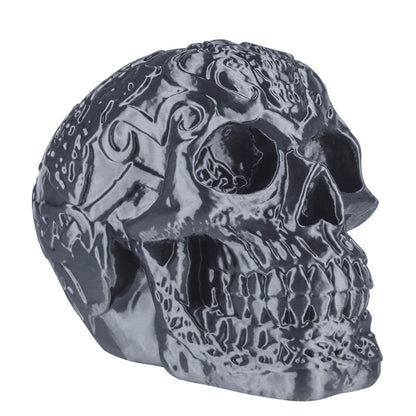 3D Craft Silk PLA Filament 1.75mm, Silver Black