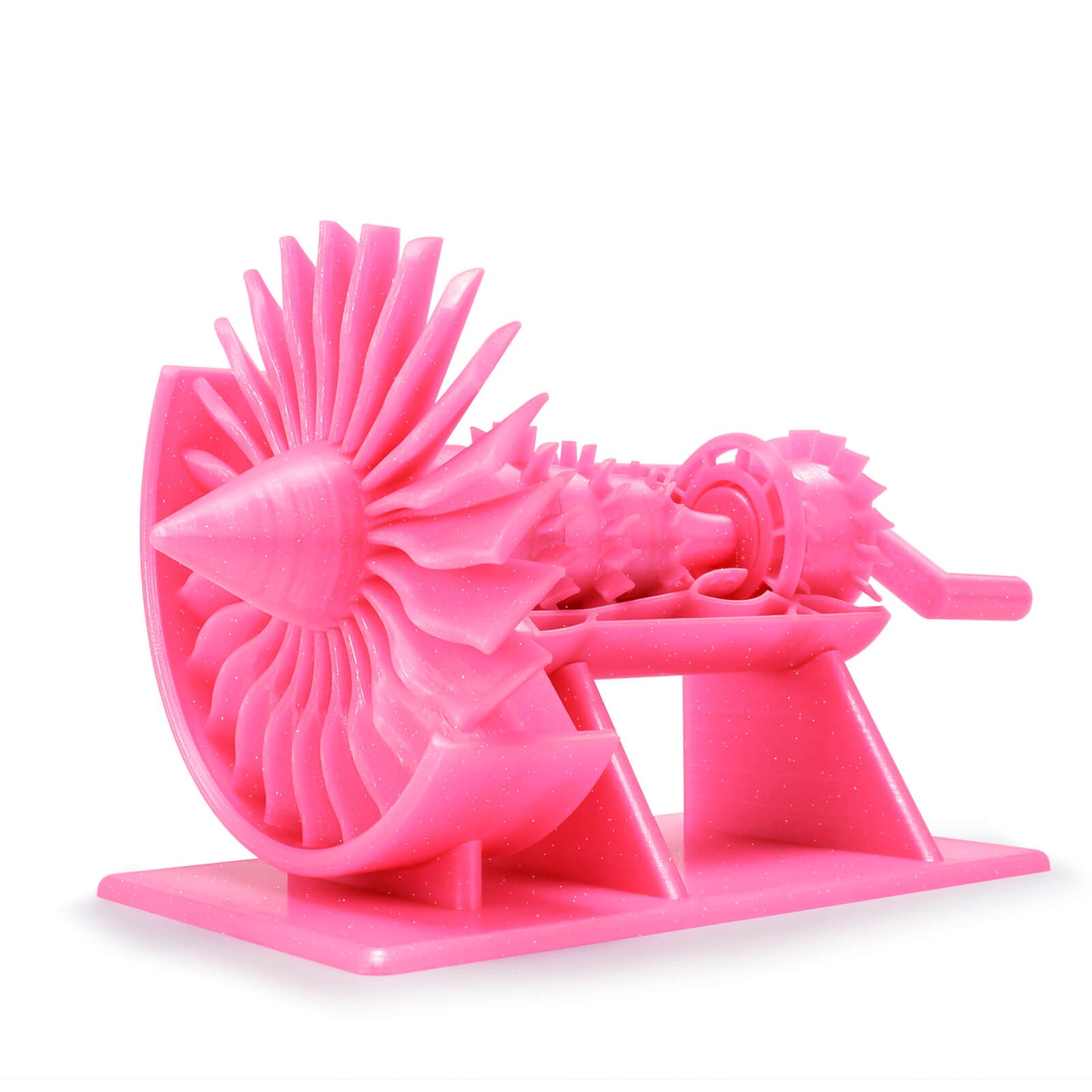 3D Craft Glitter Twinkling PLA Filament 1.75mm, Pink