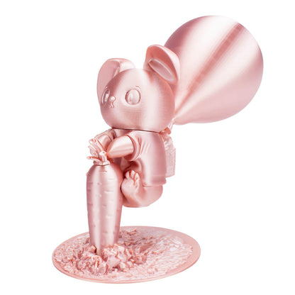 3D Craft Silk PLA Filament 1.75mm, Rose Gold