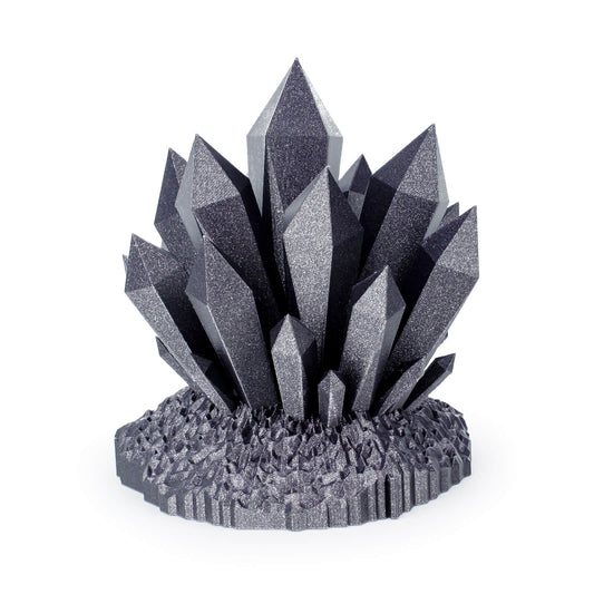 3D Craft  Glitter Diamond  PLA Filament 1.75mm, Silver Gray