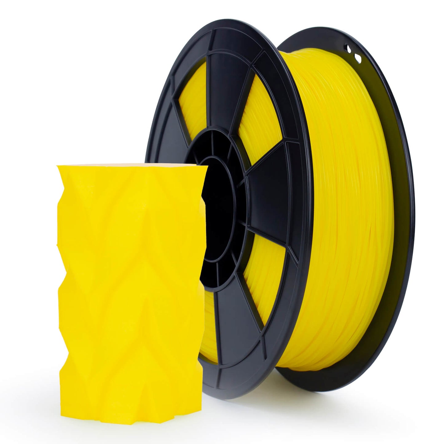 3D Craft Shore 95A Hardness TPU Filament 1.75mm, Yellow