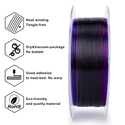 3D Craft Shore 95A Hardness TPU Filament 1.75mm, Flex Nightsky