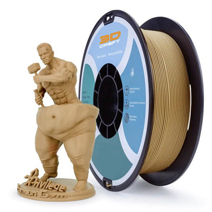 3D Craft Matte PLA Filament 1.75mm, Wood