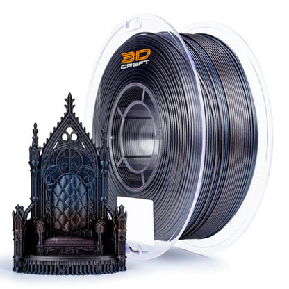 3D Craft Glitter Diamond PLA Filament 1.75mm, Iron Sparkle