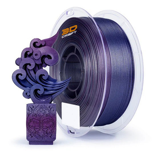 3D Craft Glitter Diamond PLA Filament 1.75mm, Lilac Sparkle