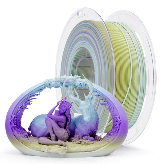 3D Craft Fast Gradient Matte PLA Filament 1.75mm, Dawn Whisper