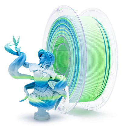 3D Craft Fast Gradient Matte PLA Filament 1.75mm, Ocean