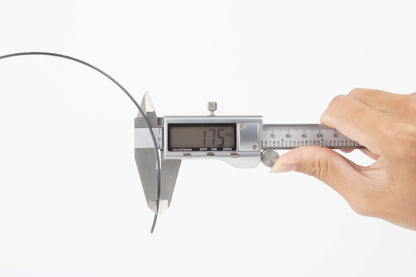 3D Craft Silk PLA Filament 1.75mm, Silver Black