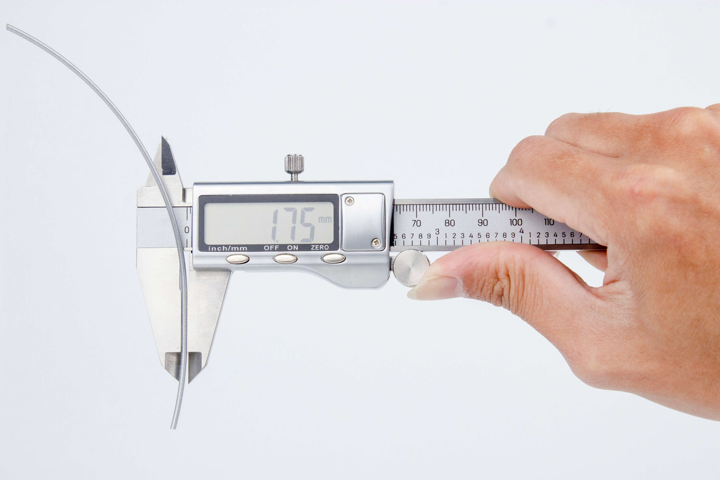 3D Craft Glitter Diamond  PLA Filament 1.75mm, Silver