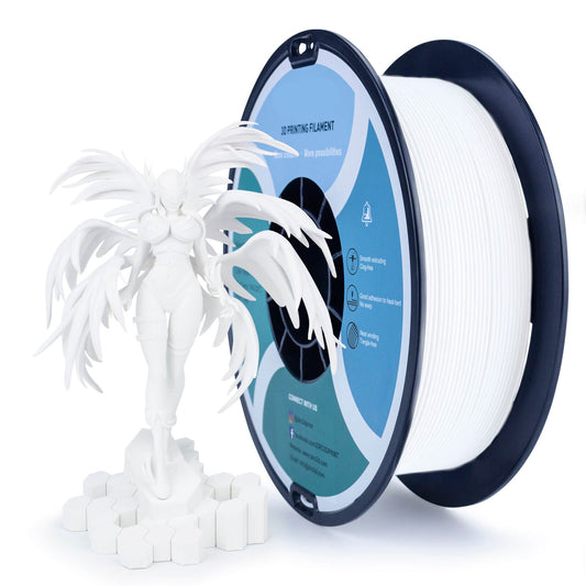 3D Craft Matte PLA Filament 1.75mm, White