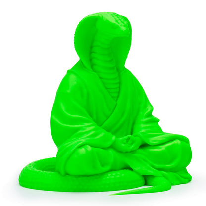 3D Craft Fluorescence PLA Filament 1.75mm, Fluo Green