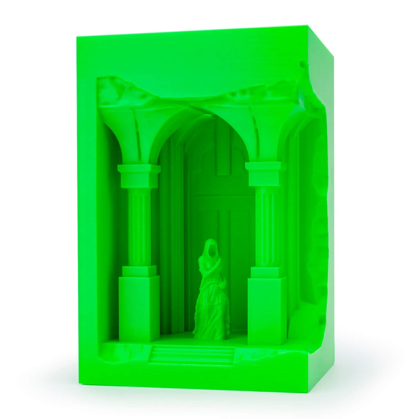 3D Craft Fluorescence PLA Filament 1.75mm, Fluo Green