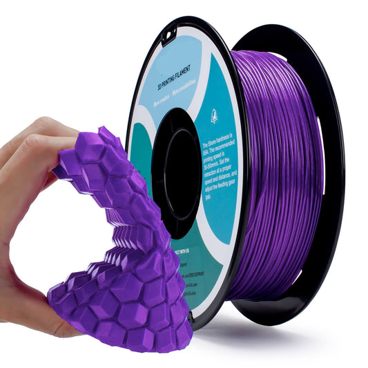 3D Craft Shore 95A Hardness TPU Filament 1.75mm, Purple